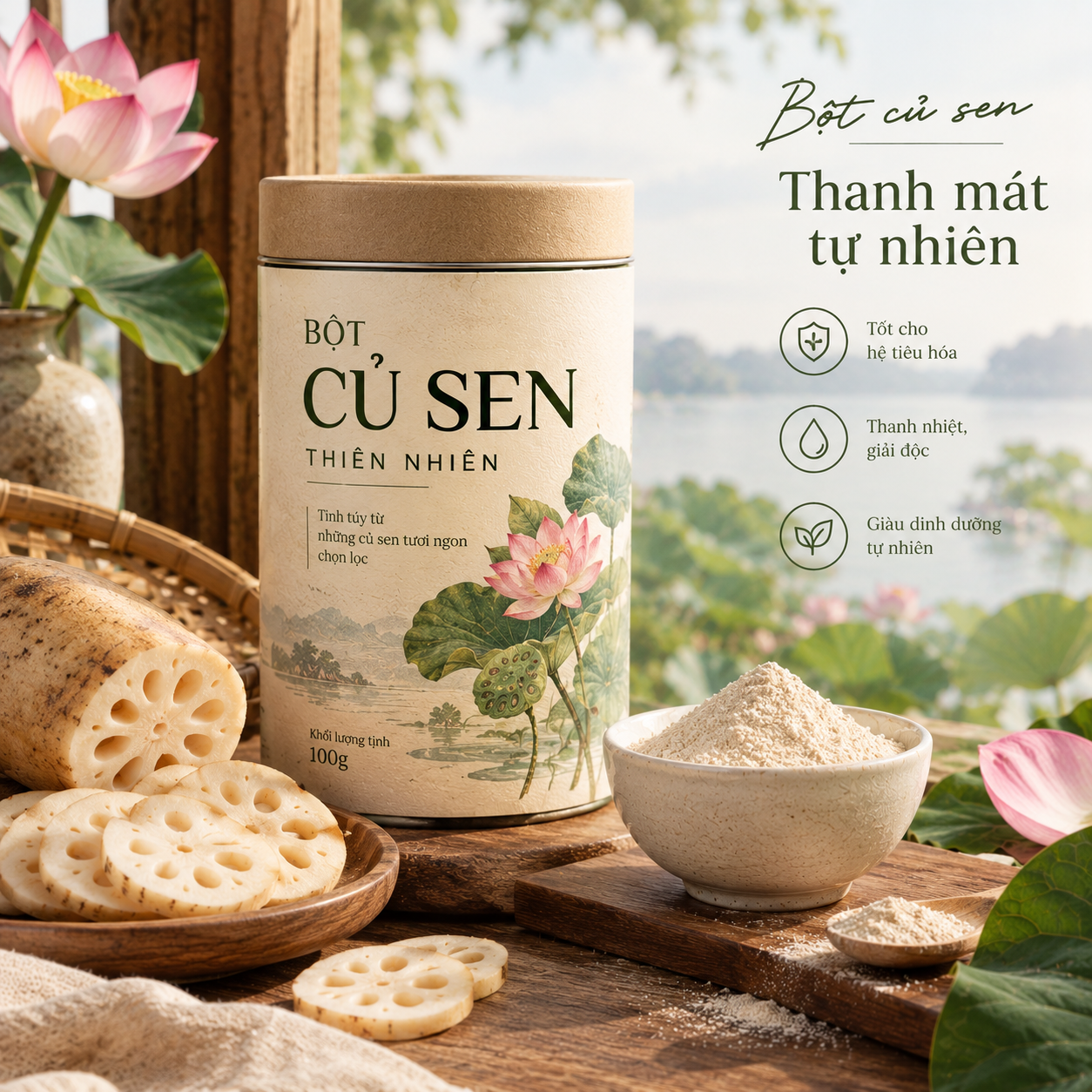 BỘT CỦ SEN
