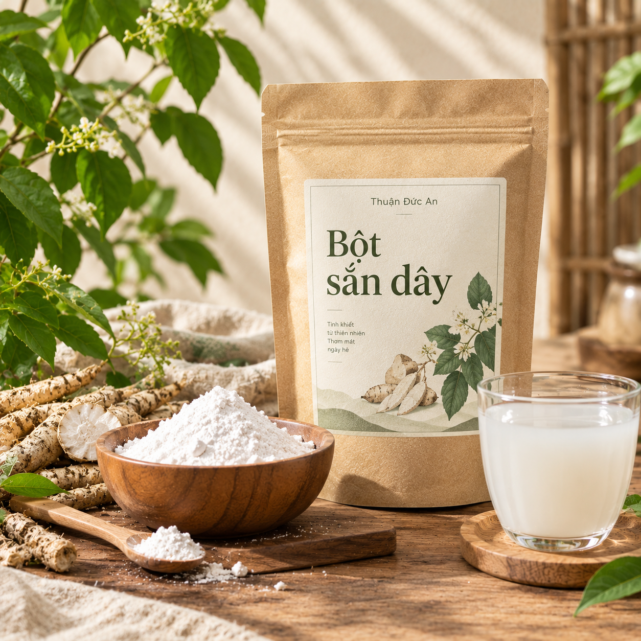 BỘT SẮN DÂY NGON, SẠCH