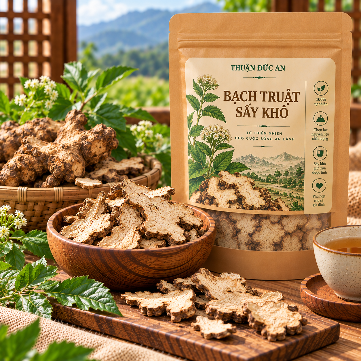 bạch truật sấy khô, bạch truật khô, bạch truật sấy khô nguyên chất, bạch truật dược liệu, bạch truật khô dùng làm gì, bạch truật khô có tác dụng gì, bạch truật sấy, thân rễ bạch truật, bạch truật làm thuốc, bạch truật dùng như thế nào, bạch truật trong Đông y, thân rễ bạch truật khô