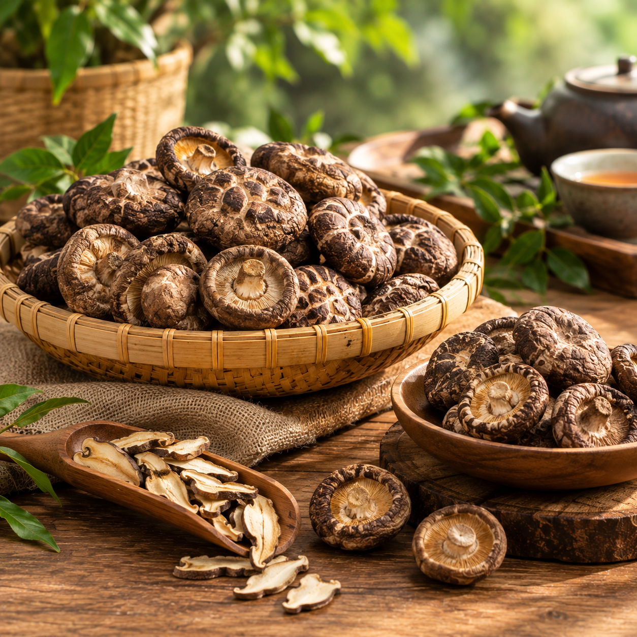 NẤM HƯƠNG KHÔ NGON, SẠCH