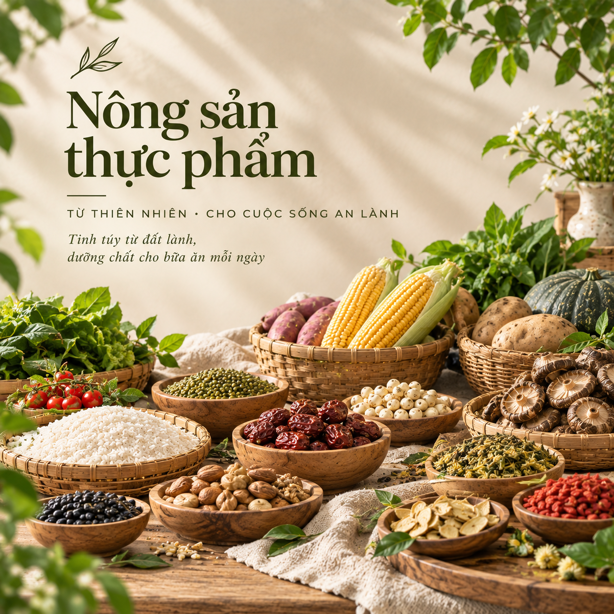 NÔNG SẢN, THỰC PHẨM TỐT, CHẤT LƯỢNG